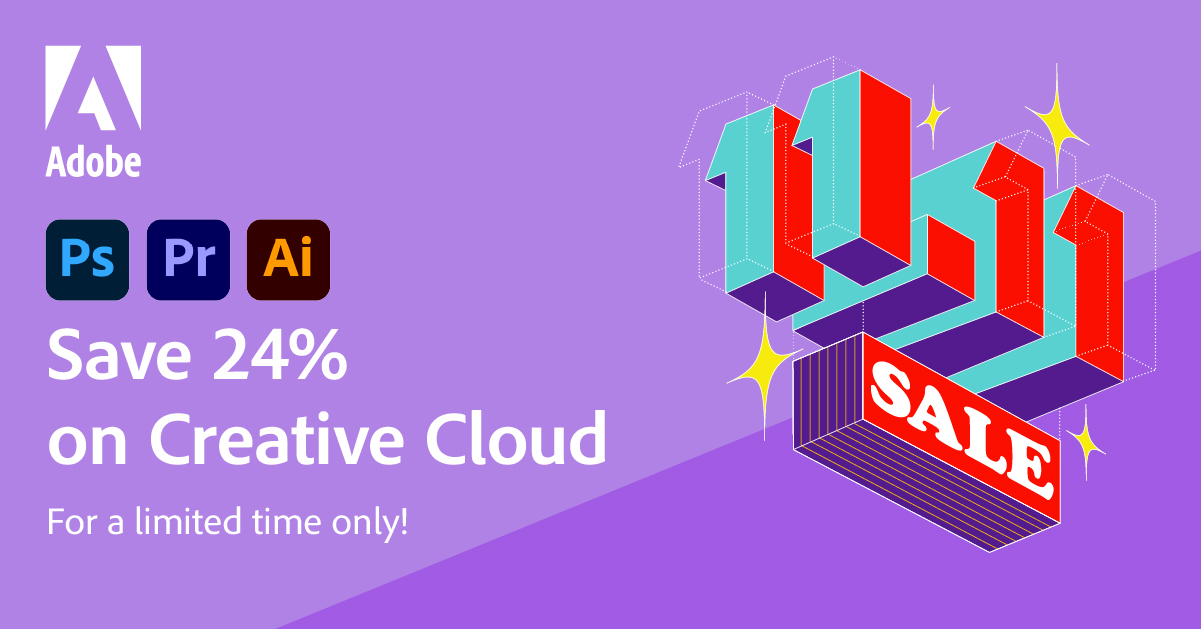 Adobe 11.11 Static Banner