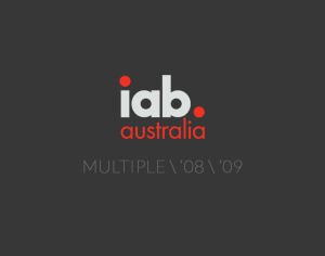 Award: IAB Australia