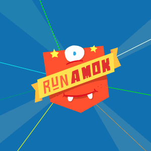 Run Amok! Logo